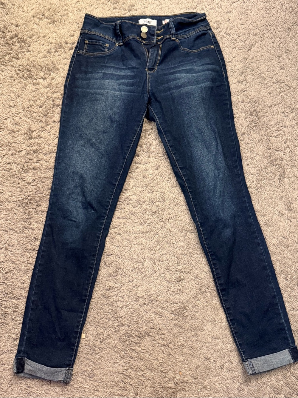 Dark Ankle Height Skinny Women's Jeans